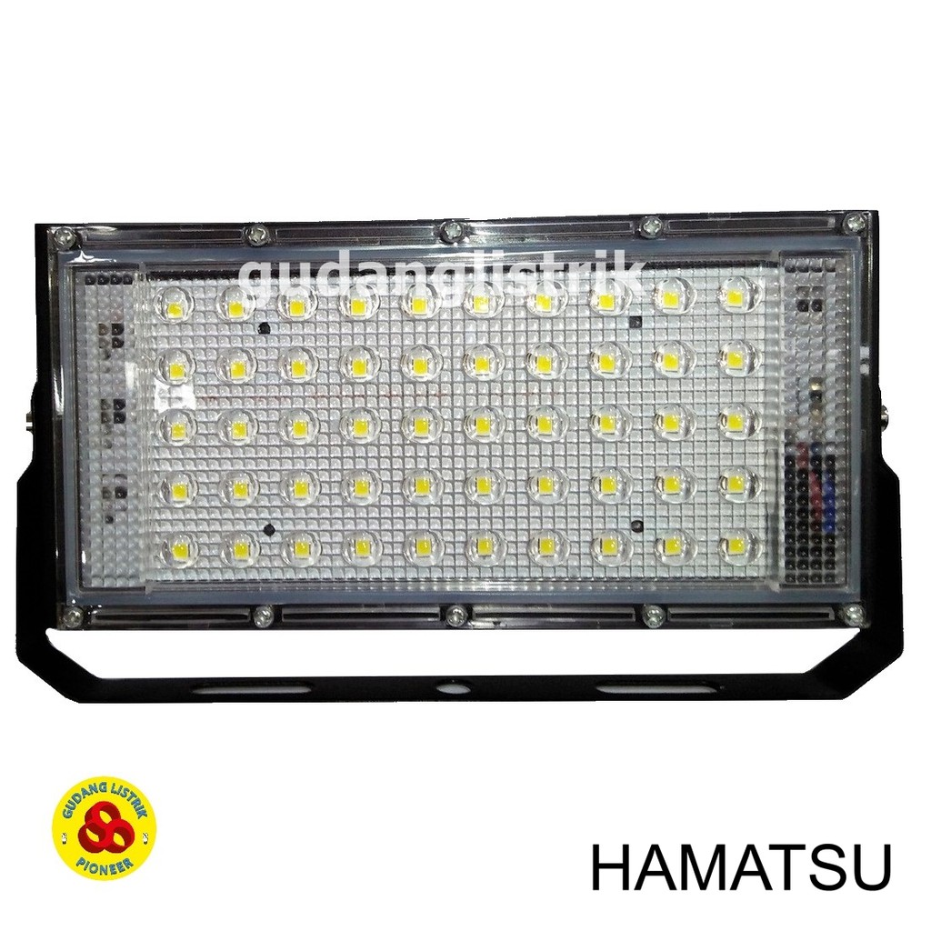 LED Flood light 50W Putih Lampu FLOODLIGHT Sorot 50 watt Outdoor IP65