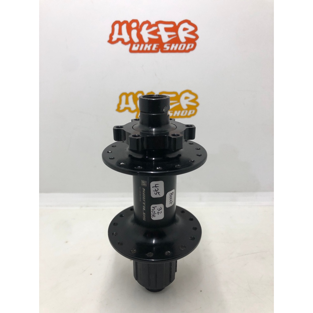 Hub Freehub Hub Belakang Rear MTB Bearing Nautilus Boost TA12x148mm 6 Bolts 32 Hole Bekas Normal