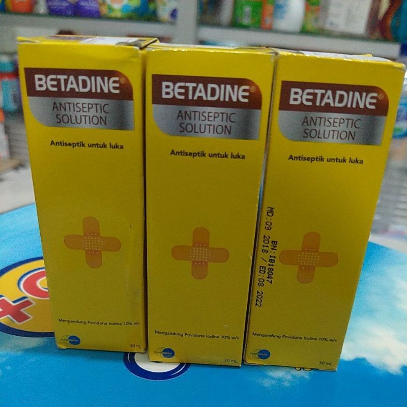 BETADINE ANTISEPTIC SOLUTION (30 ml)