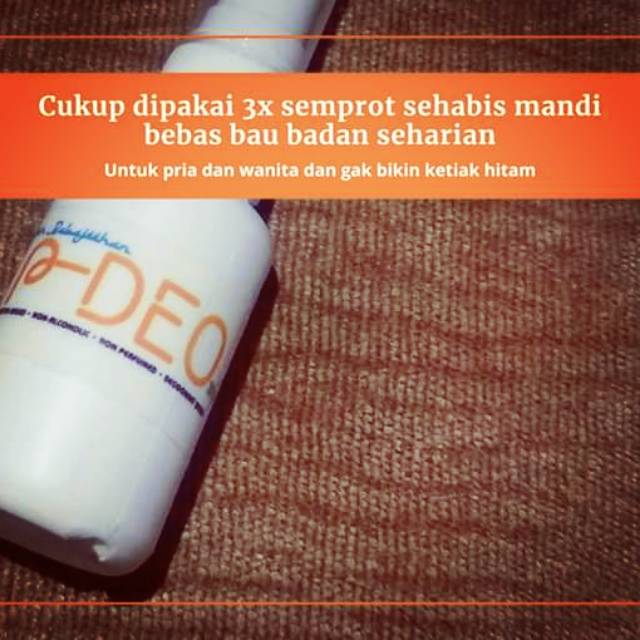 P-deo spray deodorant instan
