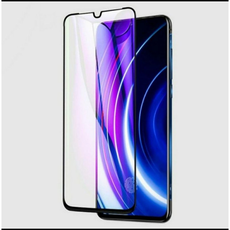 Tempered Glass Pelindung Layar HP Screen Guard Kaca Full Layar Vivo Y12 - Hitam