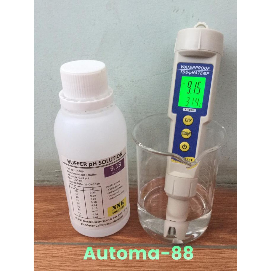 Jual Ph9 Liquid Buffer Solution Ph9 Kalibrasi Industrial Ph Meter