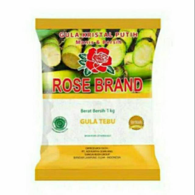

Gula pasir rose brand 1kg