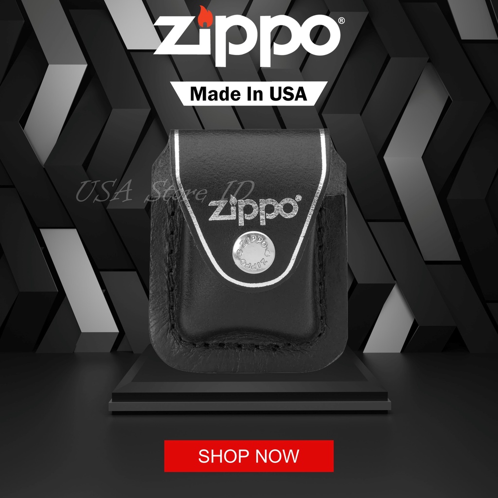 Pouch Zippo Original LPCBK Made In USA