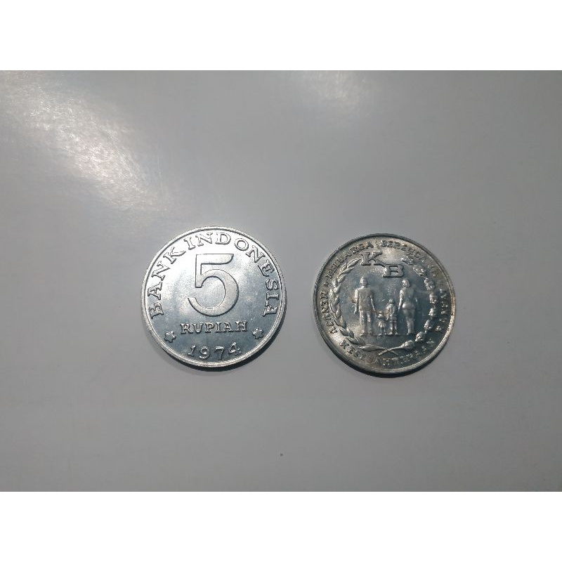 5 rupiah