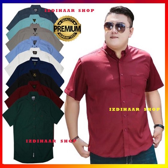 KEMEJA PRIA JUMBO XXL,XXXL,XXXXL 4L TERMURAH TOP BRAND