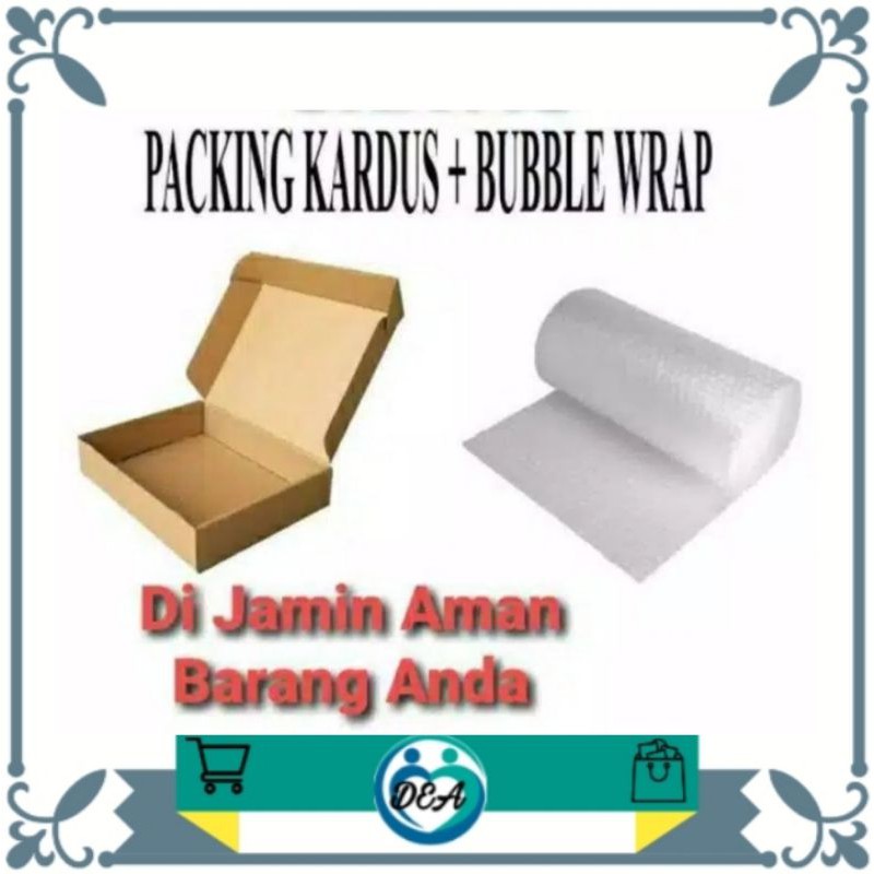 

TAMBAHAN PEKING EXTRA BUBBLE WRAP dan EXTRA BOX