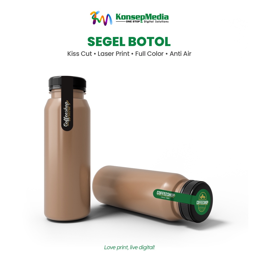

Set Sticker Segel Botol Minuman Anti Air | Stiker Segel Premium Bahan Vinyl (SSK)