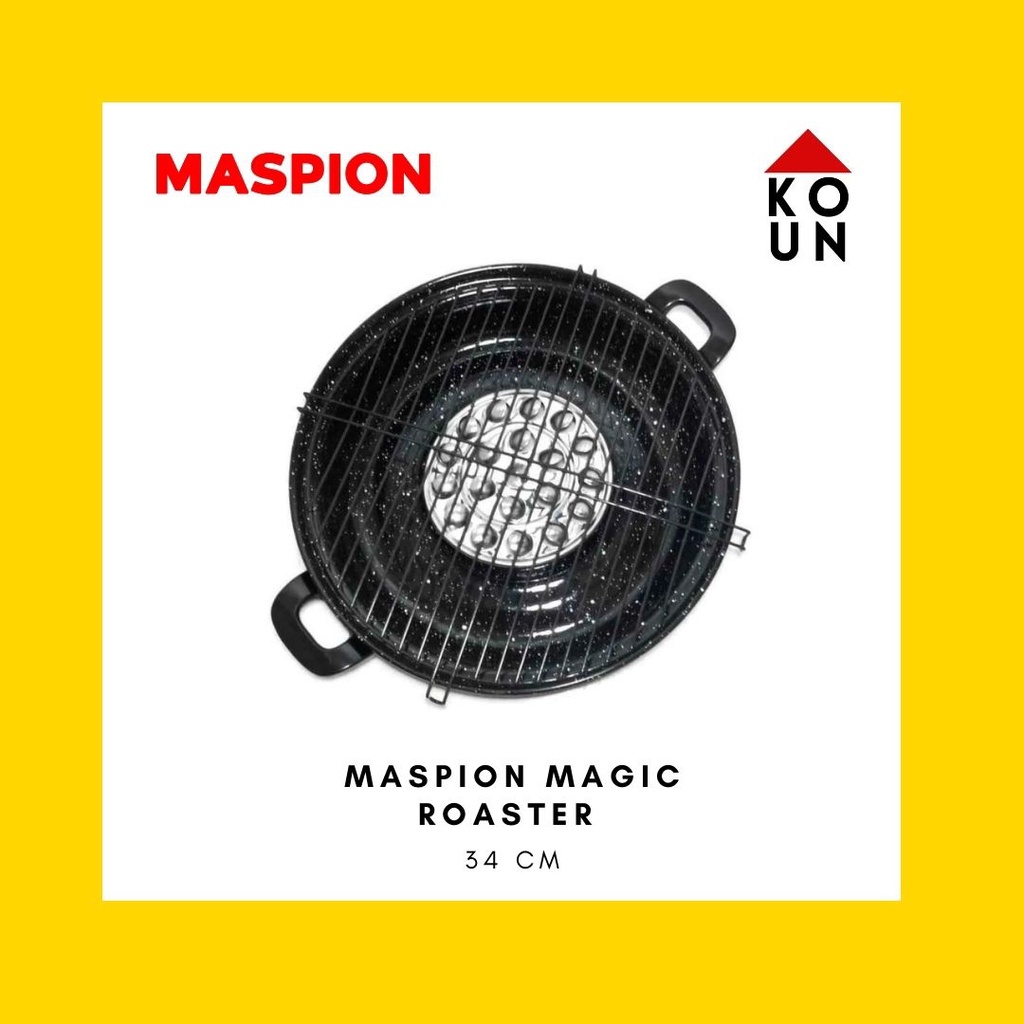 (COD READY) MASPION Magic Roaster 34cm / Alat Panggang Serbaguna / Pemanggang Maspion [SERBAGUNA]