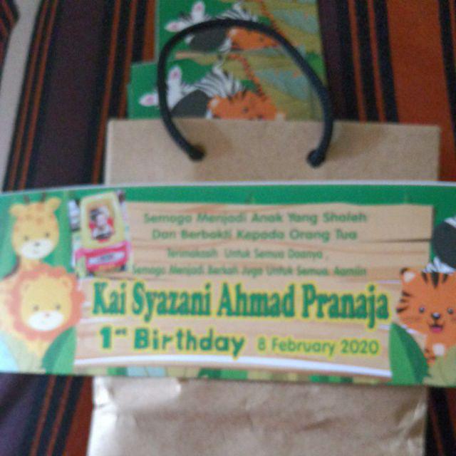 Sticker Nasi Bento / Sticker Nasi Kotak / Sticker Tumpeng Mini