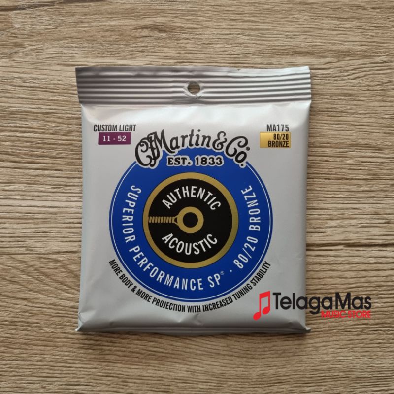 senar gitar akustik martin MA175 original