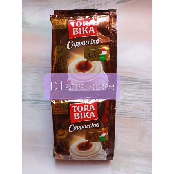 

Kopi Tora Bika Cappuccino 25gr | Tora Bika Renceng isi 10