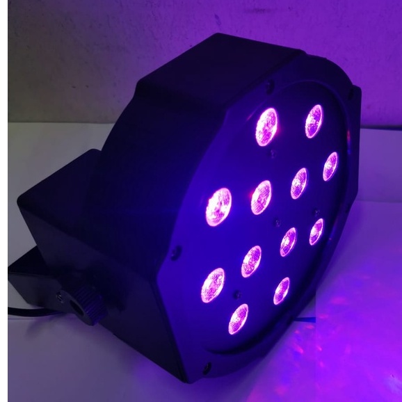 lampu panggung par led parled panggung disco par 12x3watt full colour