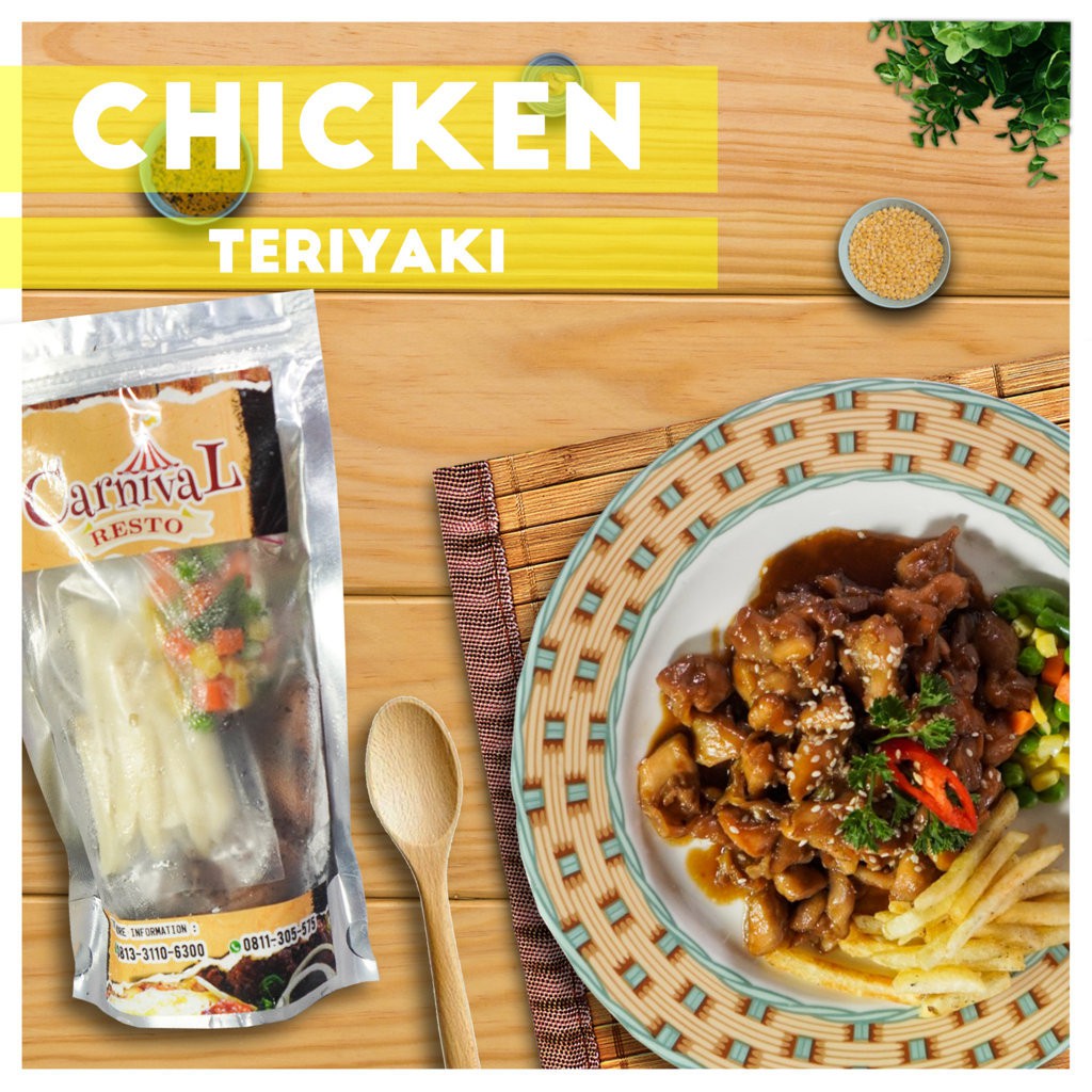 

FROZEN FOOD CHICKEN TERIYAKI SUPER SEDAP!!!