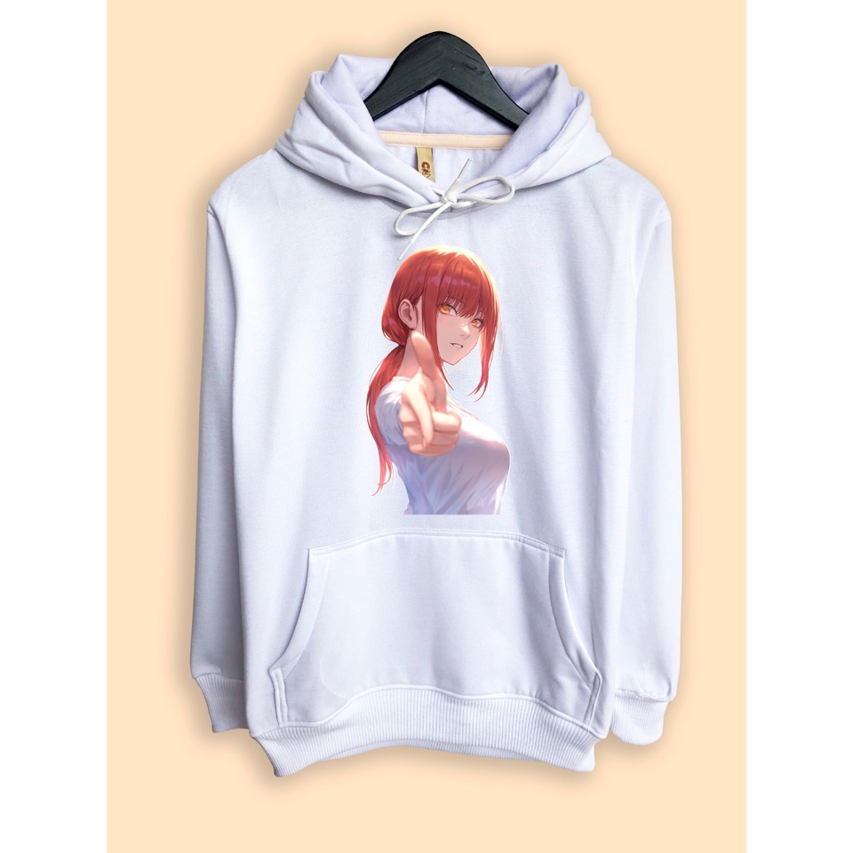 Jaket Hoodie Makima Waifu Chainsaw Man Anime