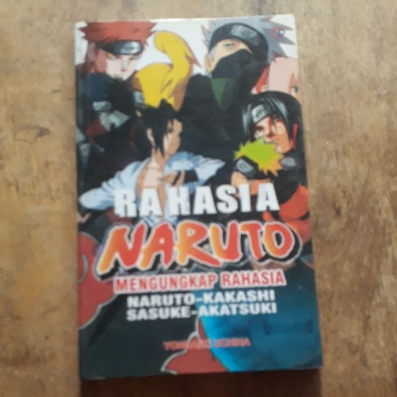 Buku MENGUNGKAP RAHASIA NARUTO by yondame uchiha