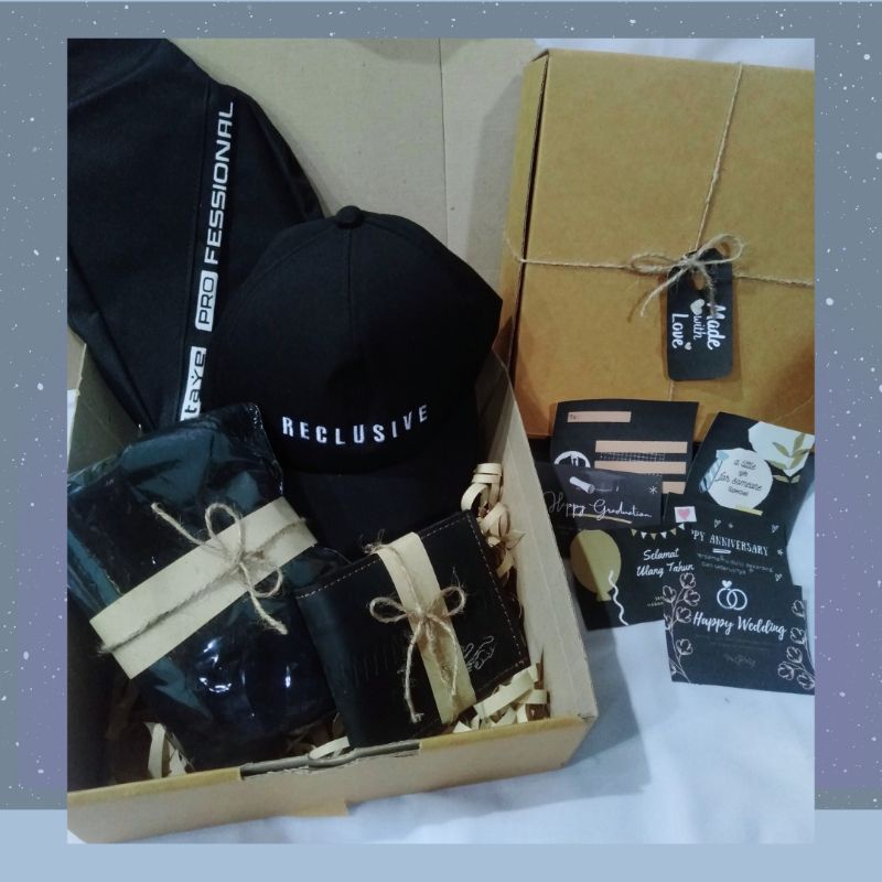 Kado Ulang Tahun Cowok / Gift Box Cowok / Hampers Box Cowok / Hampers cowok