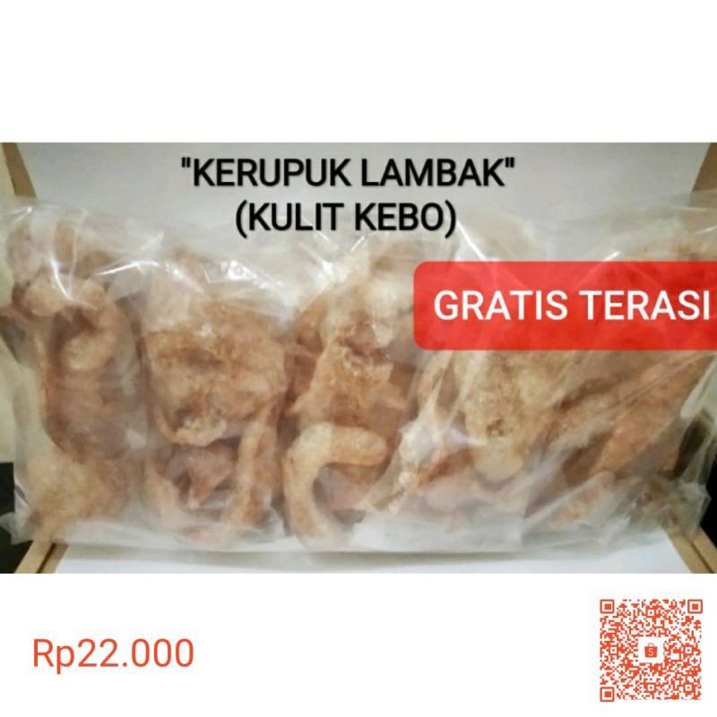 

kerupuk kulit kebo lambak matang