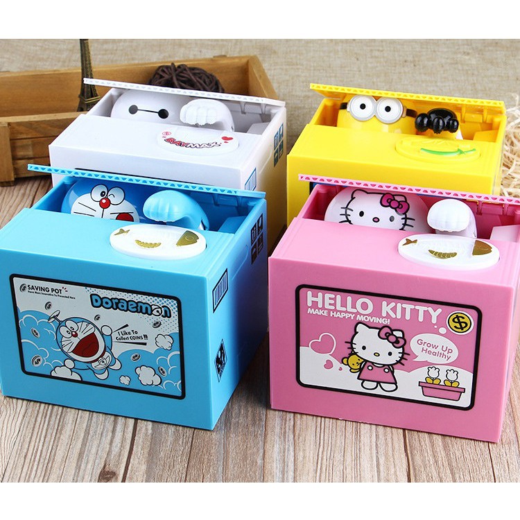 [Lovelygubuk] Celengan Pemakan koin, Celengan curi koin
