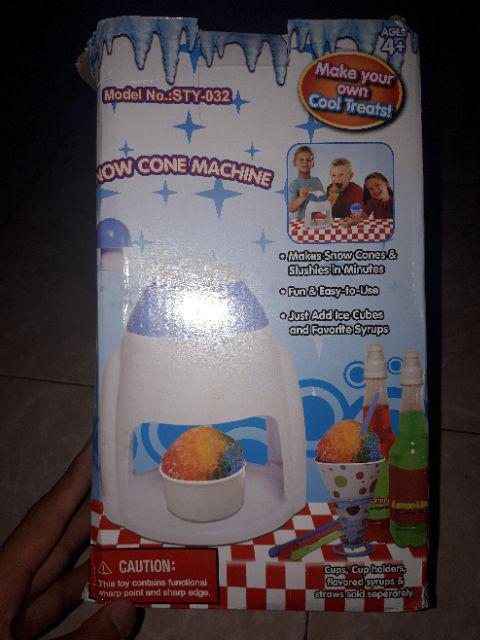 Alat Serut Es Serutan Snow Cone Machine Ice Manual Jo