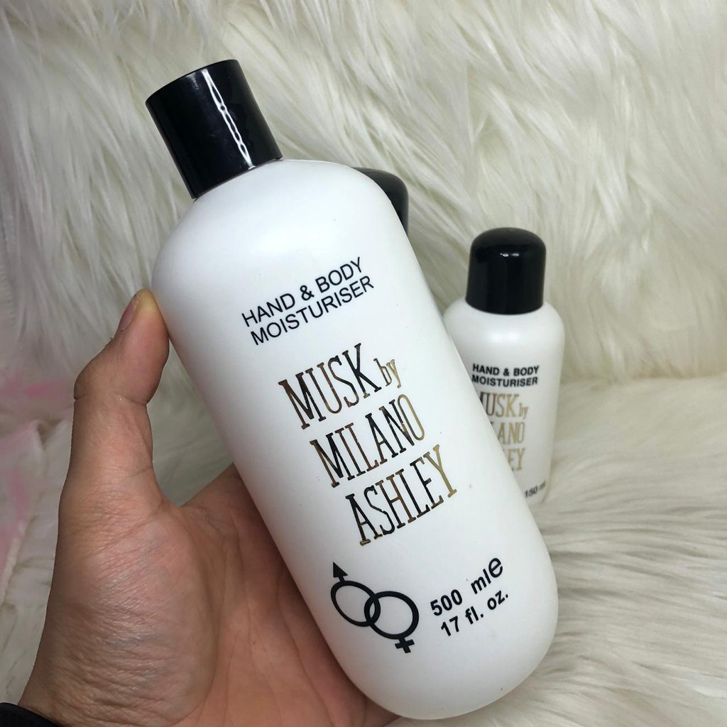 HAND AND BODY MUSK MILANO ASHLEY 500 ML @MJ