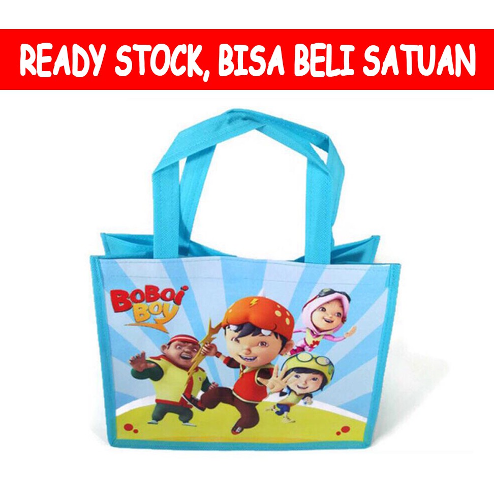 Tas Ultah / Tas Ulang Tahun / Goodie Bag BISA BELI SATUAN-Boboi Boy
