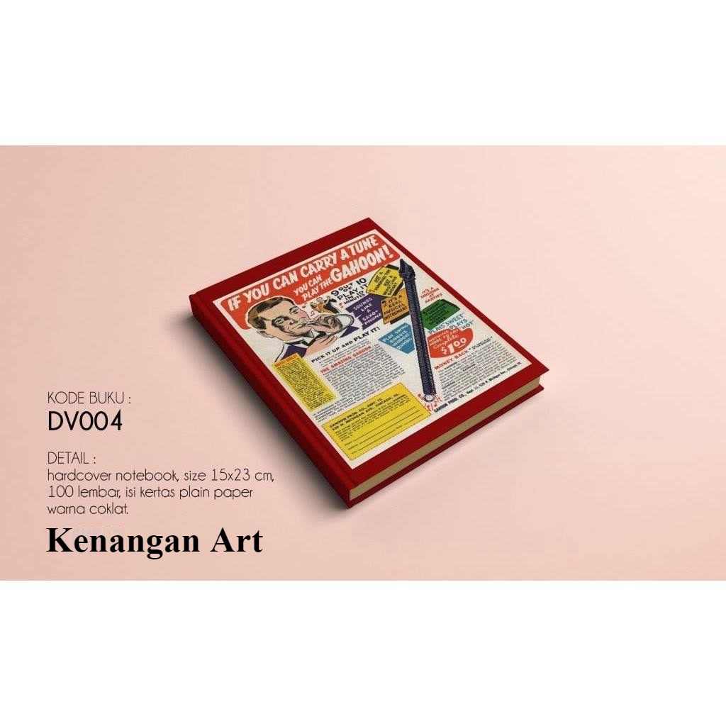 

Notebook Vintage - If You Can Carry A tune ED004