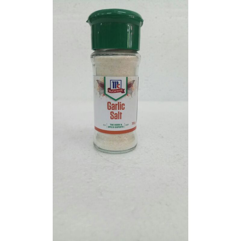 

Mc Cormick Garlic Salt 70gr