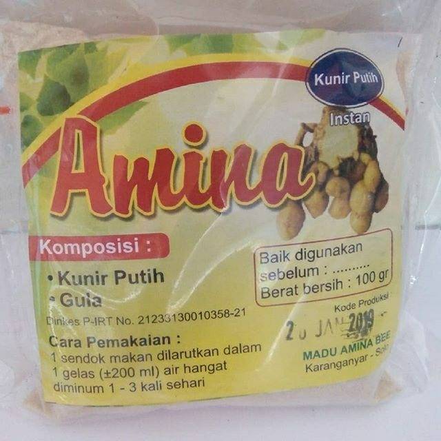 

Kunir putih instan by amina