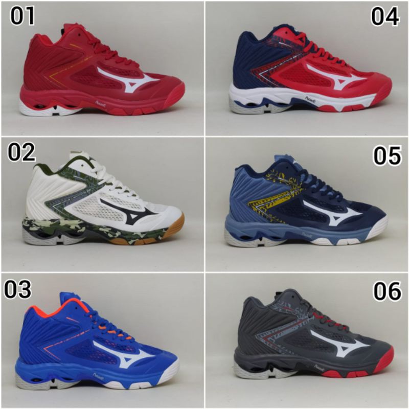 Mizuno wave lighting Z5 import sepatu volly voli premium sepatu olahraga volly ball