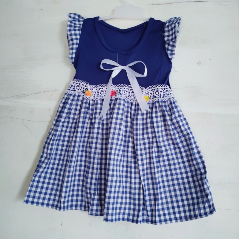 Dress anak 1 2 tahun baju anak cewek perempuan nindy