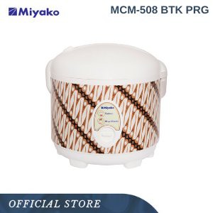 miyako mcm-508 btk prg batik parang magic com 1.8 liter batik series / rice cooker miyako mcm508