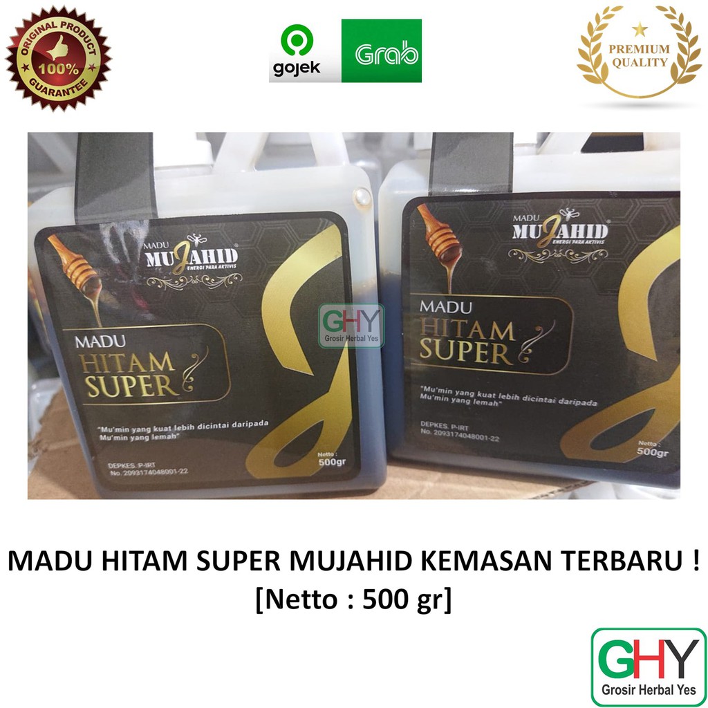 

Madu Hitam Super Mujahid 500 Gram - Madu Multi Khasiat