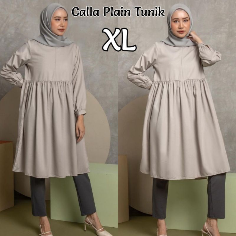 NEW  Calla Plain Tunik Nude size XL by Heaven Lights