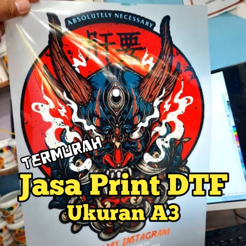 

Print Sablon DTF SIAP PRESS Ukuran A3 (28 x 42)