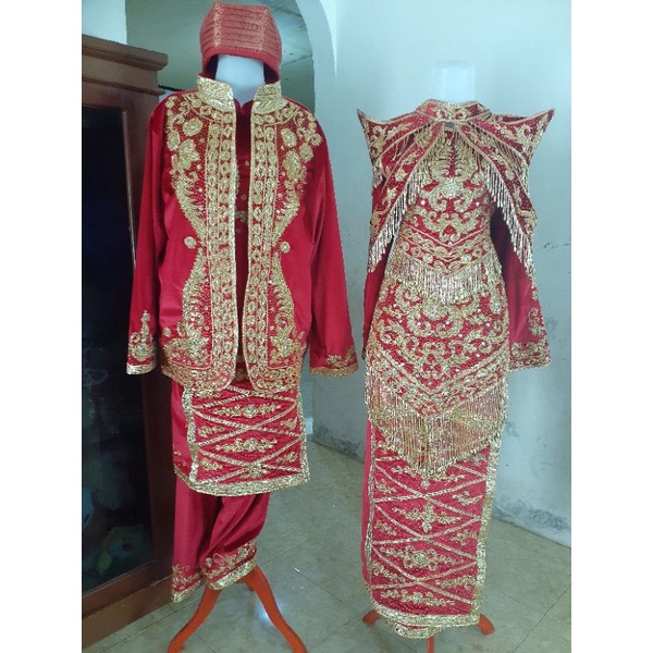 baju pengantin minang