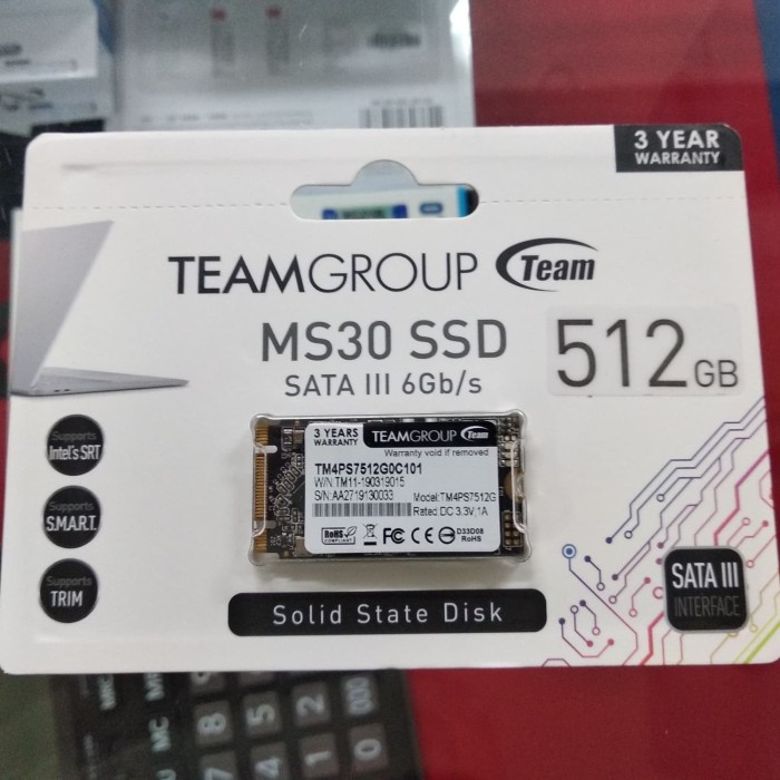 PROMO Team M2 SSD 2242 MS30 SATA 512GB