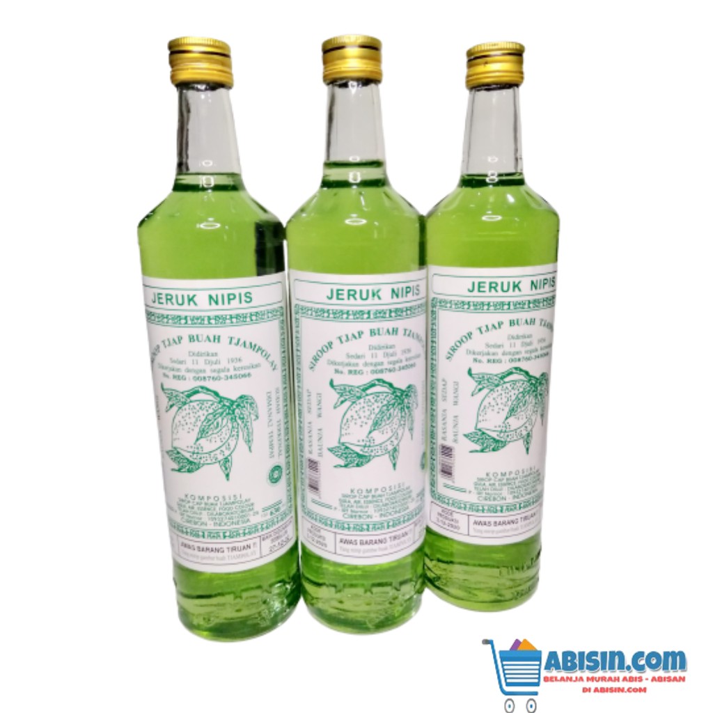 

Sirup Tjampolay Jeruk Nipis [630 mL] / Tjampolay Original / Siroop Tjap Buah Tjampolay Original