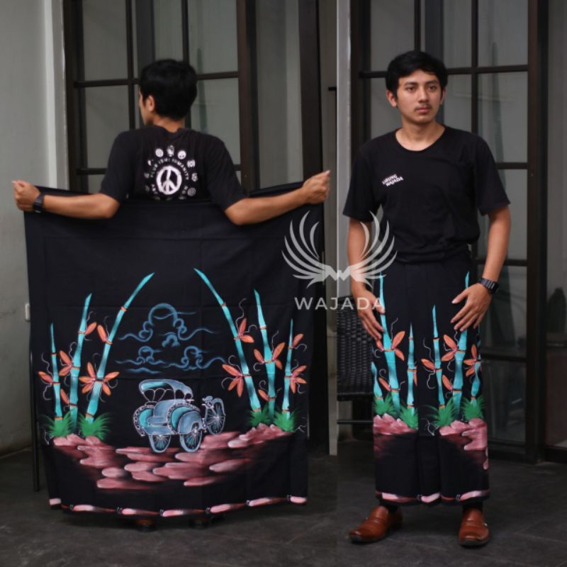 SARUNG BATIK LUKIS PEKALONGAN TERBARU|SARUNG BATIK CAP PRINTING TERLARIS|SARUNG PALAIKAT|PAKAIAN MUSLIM PRIA|JUBAH|KOKOKURTA|SARUNG BATIK WAJADA