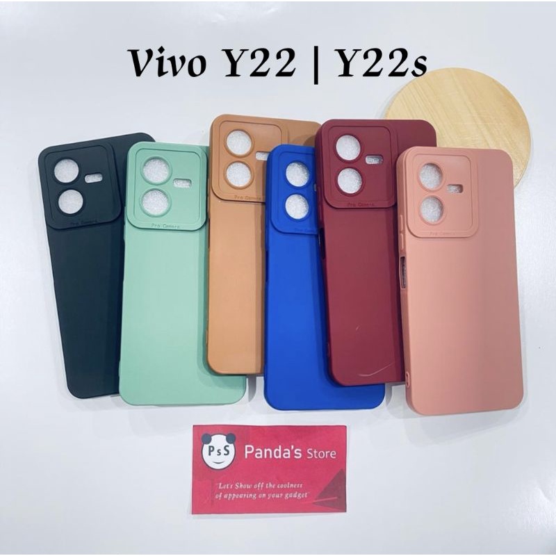 Case Vivo Y22, Y22s 2022 Softcase Pro Camera TPU Casing PsS-