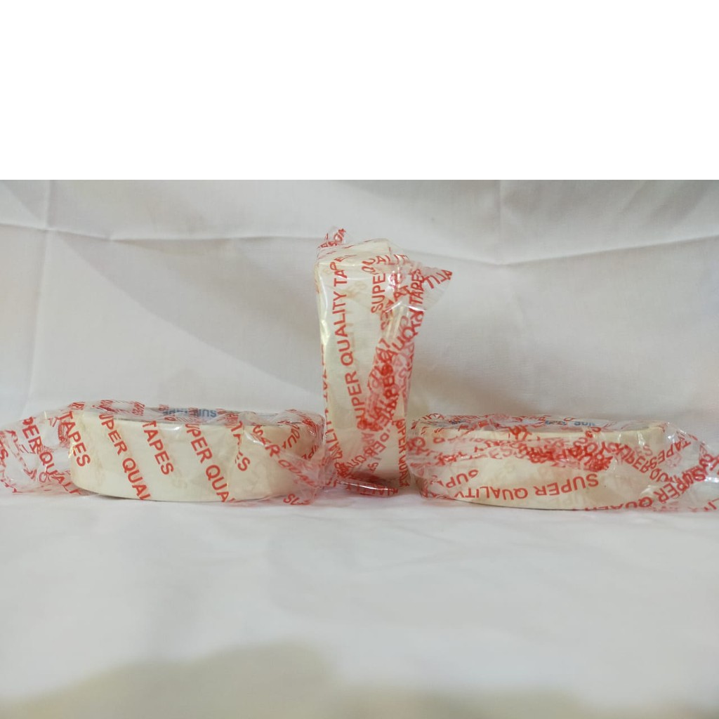 

Lakban kertas Isolasi Masking Tape 24 x 15 yard Warna Putih