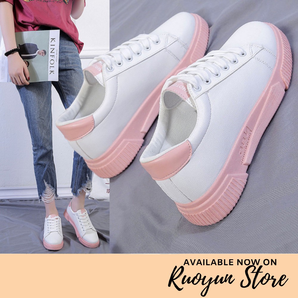 RYS - Villa Neon Sepatu Sneakers Korea Fashion Casual/Sekolah - Ori Import