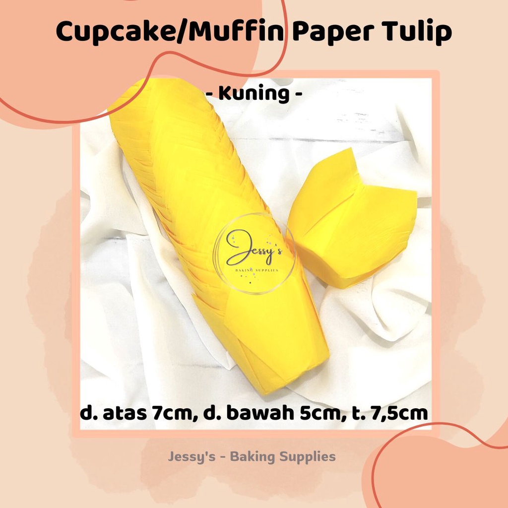 Cupcake Paper, Cupcake Tulip, Muffin Paper, Puding Cup Paper Ecer