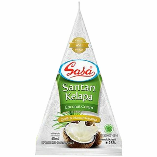 

Santan cair || santan sasa || siap pakai || sehat || halal || 65ml