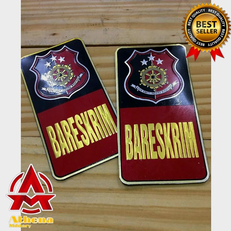 Sticker Bareskrim | Sticker Plat Bareskrim | Stiker Bareskrim