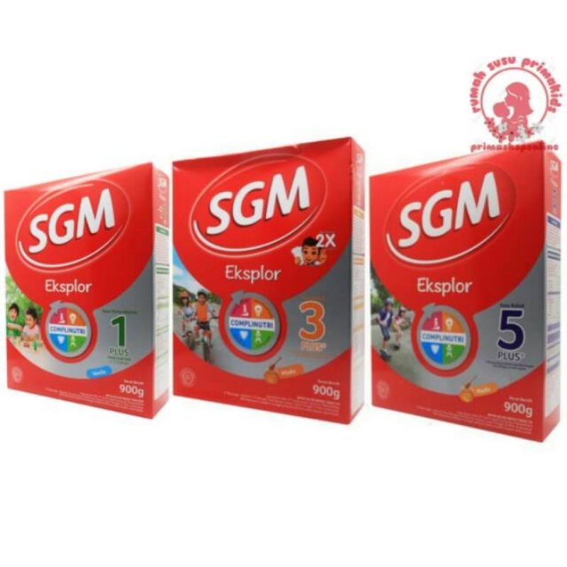 SGM Eksplor 1+ / 3+ / 5+ 900gram