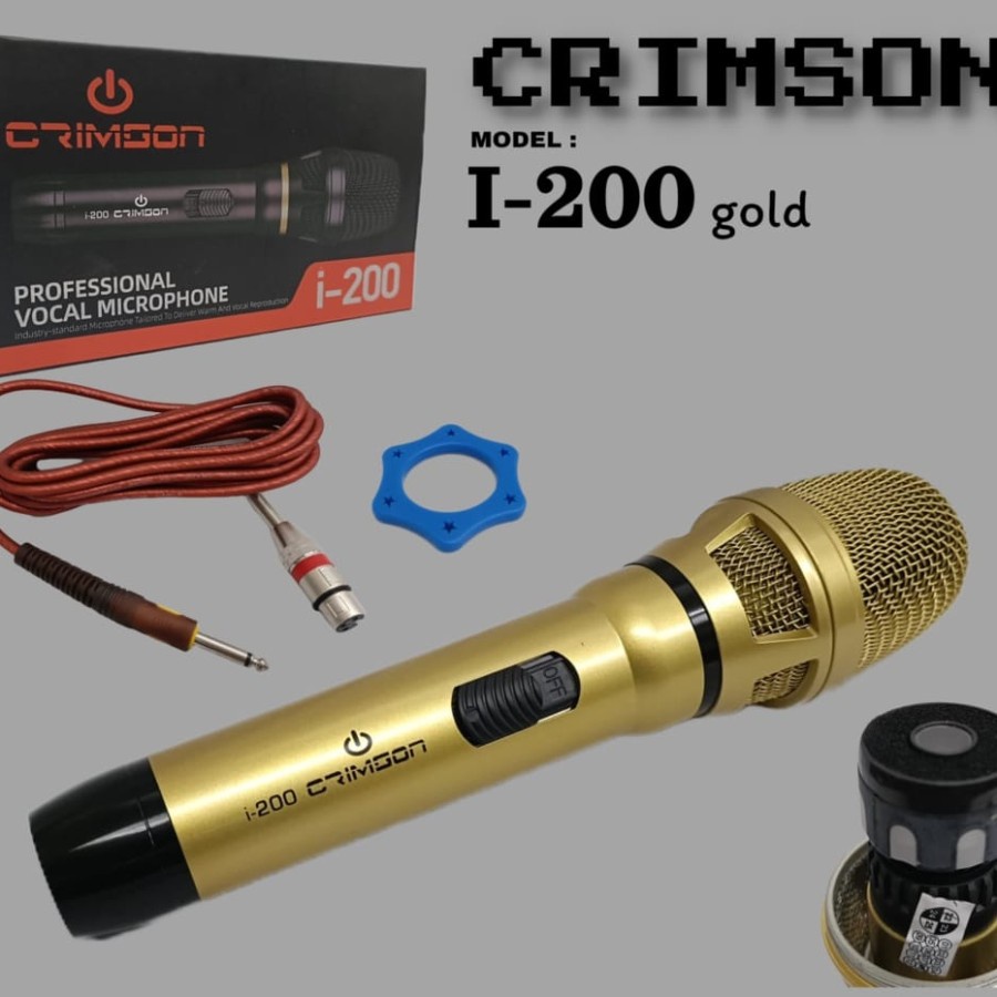 Mic Kabel Crimson i200 Original Crimson I 200 Garansi 1 Tahun