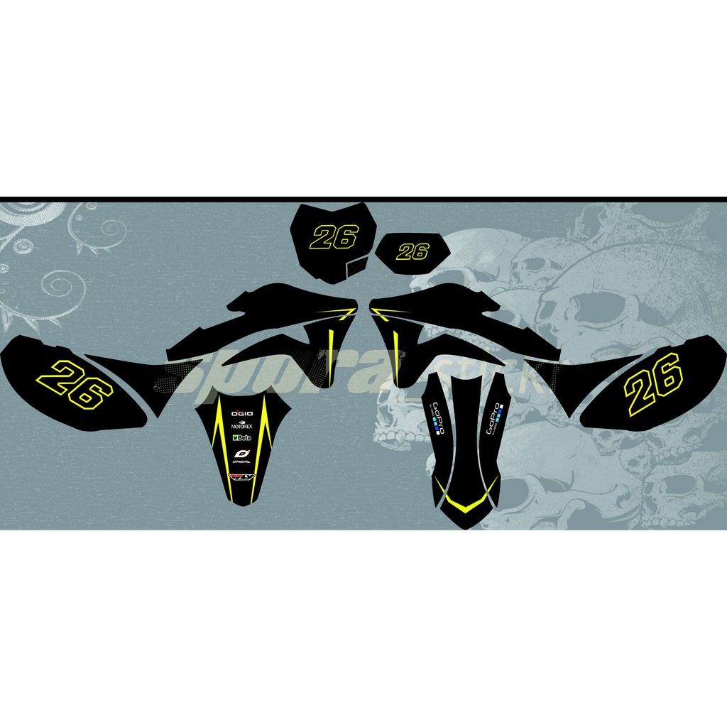 Decal Klx Gordon Simpel
