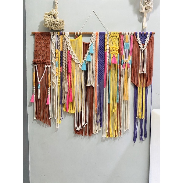 macrame etnic full color 120cm