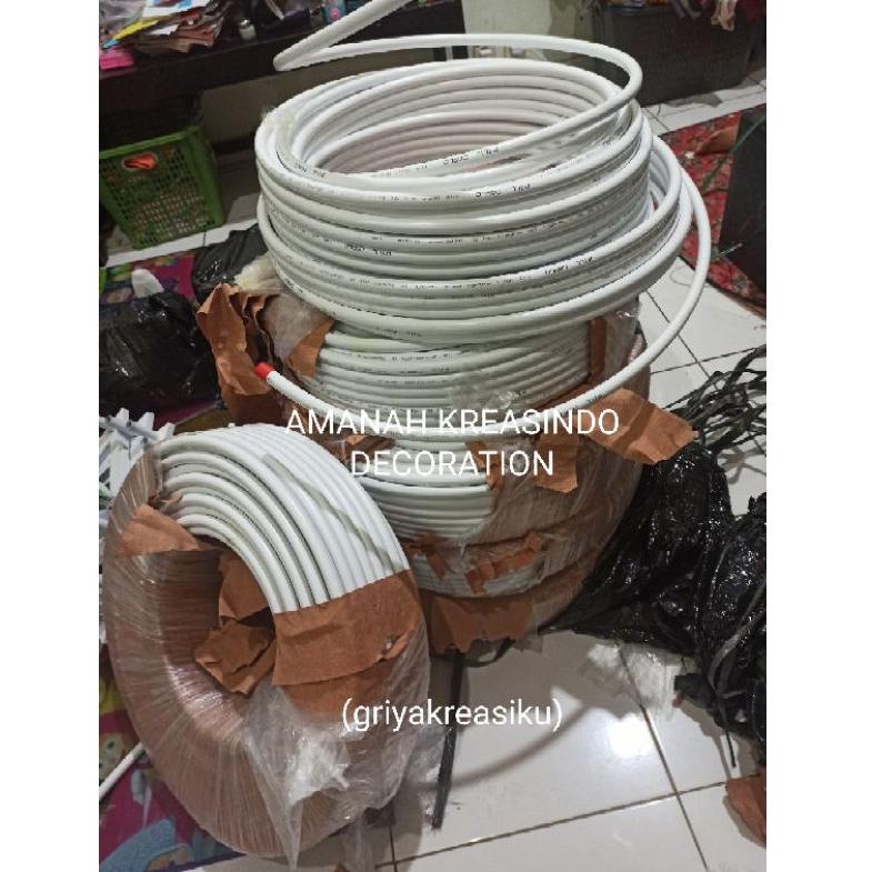 [KODE PZENY] PIPA ELASTIS TANGKAI BUNGA LAMPU DEKORASI PELAMINAN WEDDING